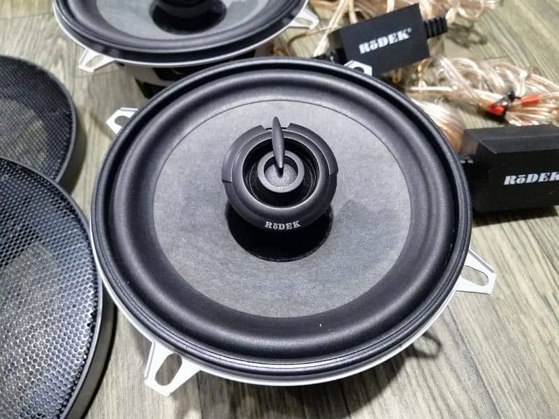 Original imported branded USA Rodek Coaxial Component Speaker 5.25inch 3