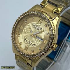 Man's watch gold  Good quality 0