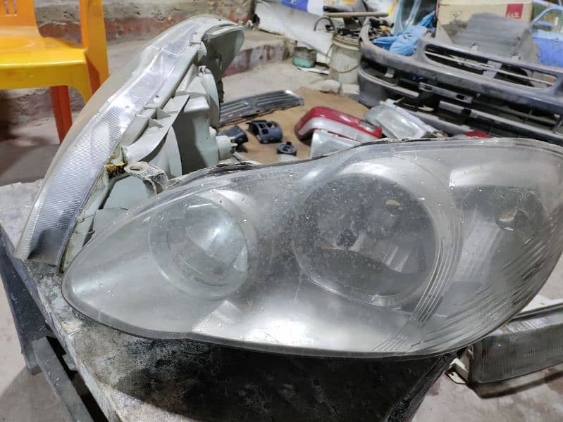 Corolla 2002 to 2008 headlights & Indus Corolla headlights, backlight 5