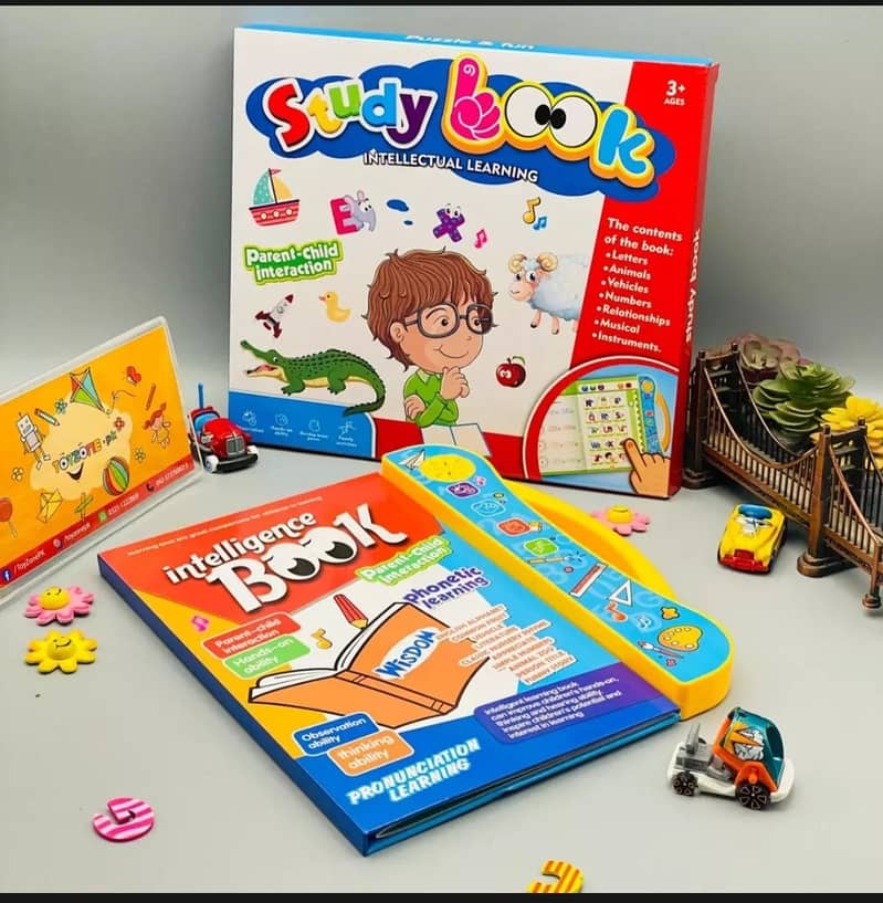 Study Book Intellectual Learning For Children 0