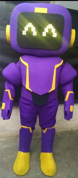 Puppet mascot cartoon costume maker inflatable balloon jumping castle 3