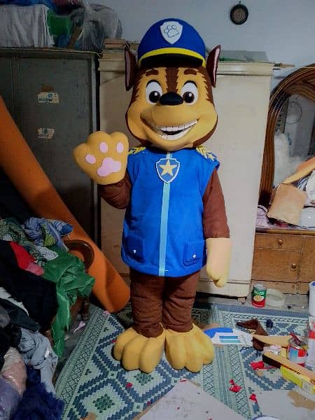 Puppet mascot cartoon costume maker inflatable balloon jumping castle 4