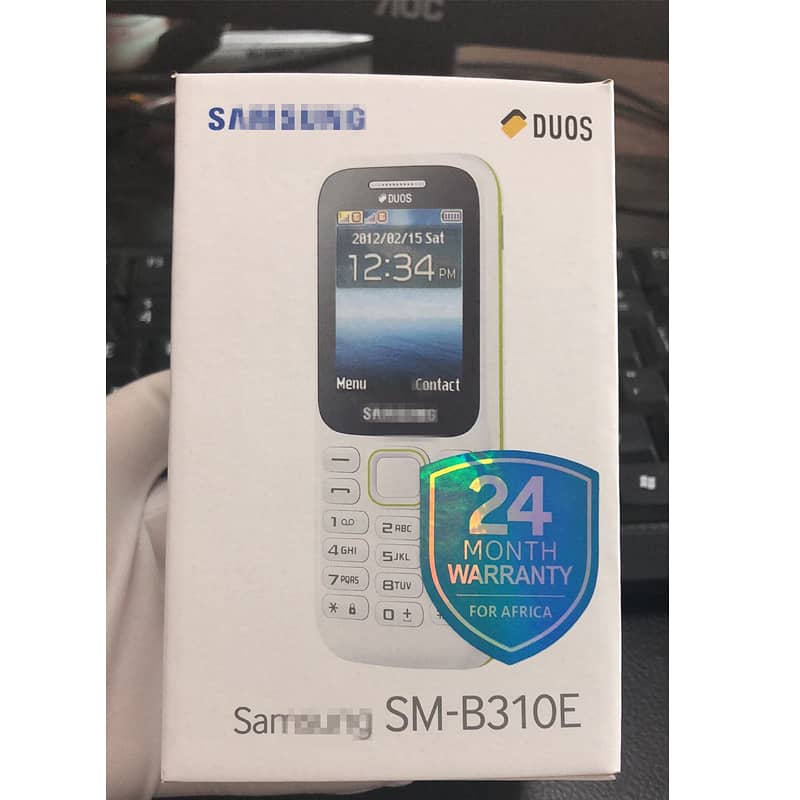 Samsung keypad mobile phone with dual sim B310 2