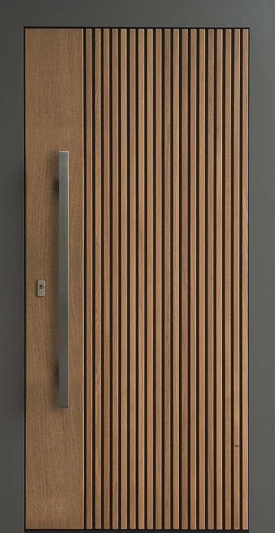 Latest Door Design/solid doors/Luxury Hard Solid Wood doors 14