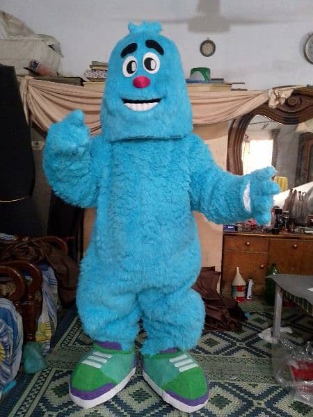 Puppet mascot cartoon costume maker inflatable balloon jumping castle 5