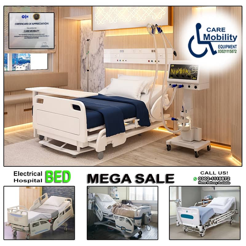 patient bed/hospital bed/medical equipments/ ICU beds 15