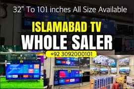 Ramzan Offer : Malysian Led tv 32” to 95 inches All Stock Available