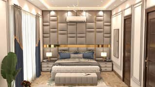 realistic 3d molding interior design with 3d renders| 3d service