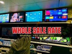 1 piece B Whole Sale rate : 32” Smart Andriod wifi Led tv 2024 Model