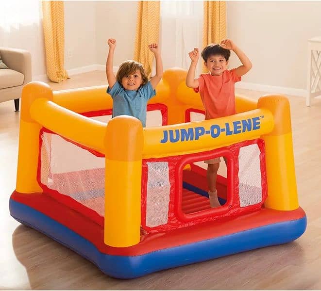 Intex Jump-O-Lene Playhouse Bouncer 03020062817 0