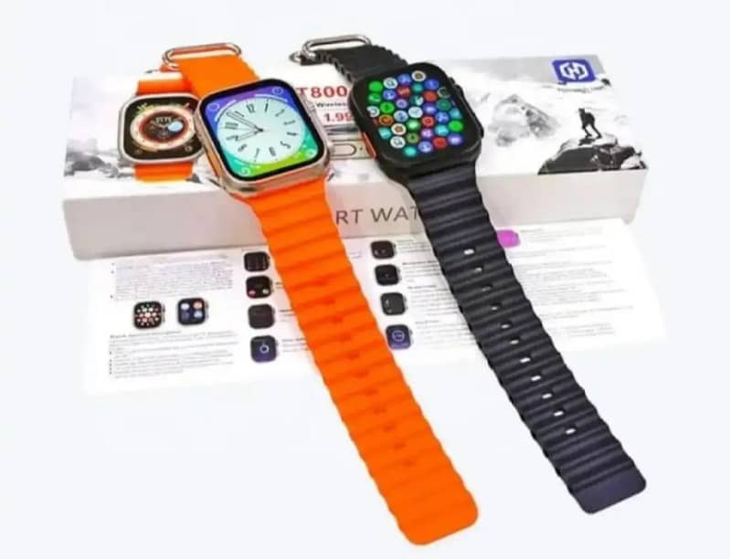 T800 Ultra Smart Watch Series 8 1.99" Bluetooth Call Smartwatch Heart 5