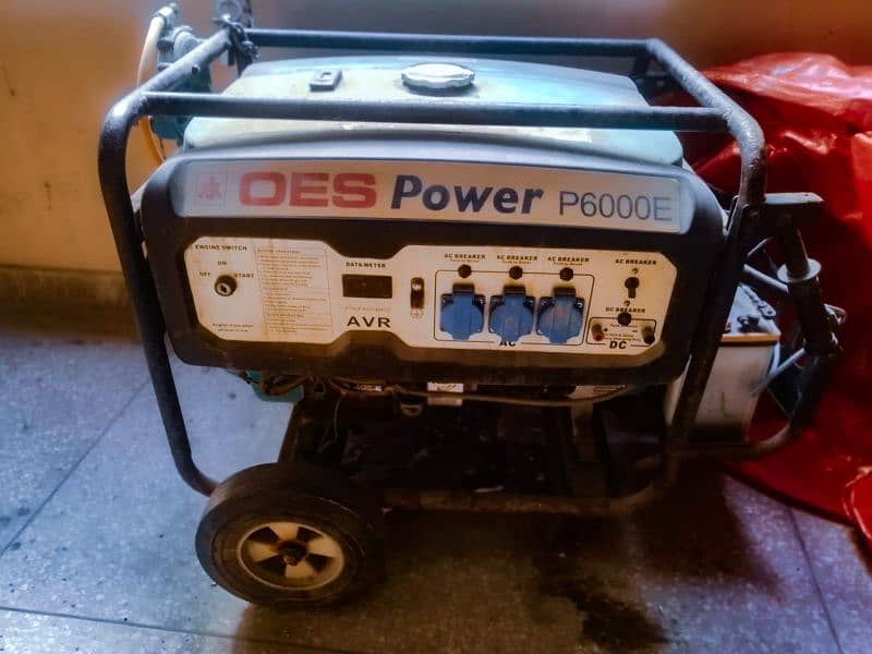 7.5 KVA Generator OES Power P6000E Slightly Used, for Commercial Use 3