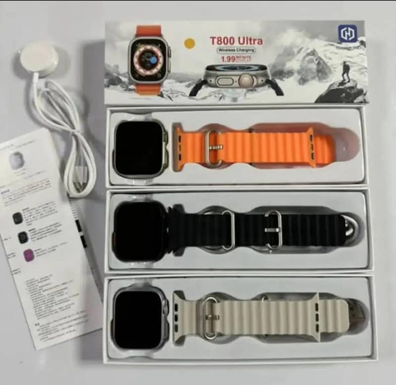 T800 Ultra Smart Watch Series 8 1.99" Bluetooth Call Smartwatch Heart 6