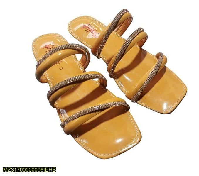 womens PU leather fancy sandals 1