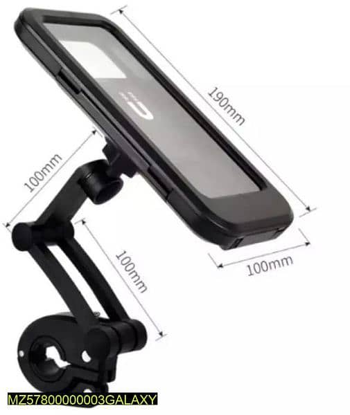 360 Degree rotating bike phone holder mount stand 5