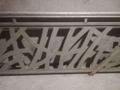 CNC iron grill 20 fit + 6fit good condition