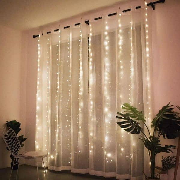 Imported curtain lights 13 meter long wire 1