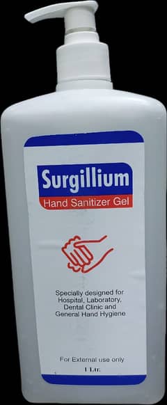 Surgillium Hand Sanitizer, Hand Rub, and Pouch