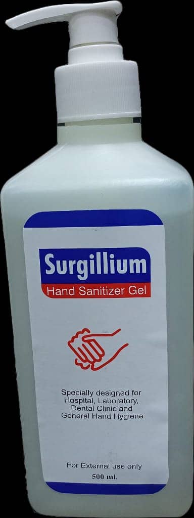 Surgillium Hand Sanitizer, Hand Rub, and Pouch 3