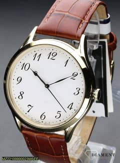 Unisex Leather Luxury Watch Delivery All Pakistan