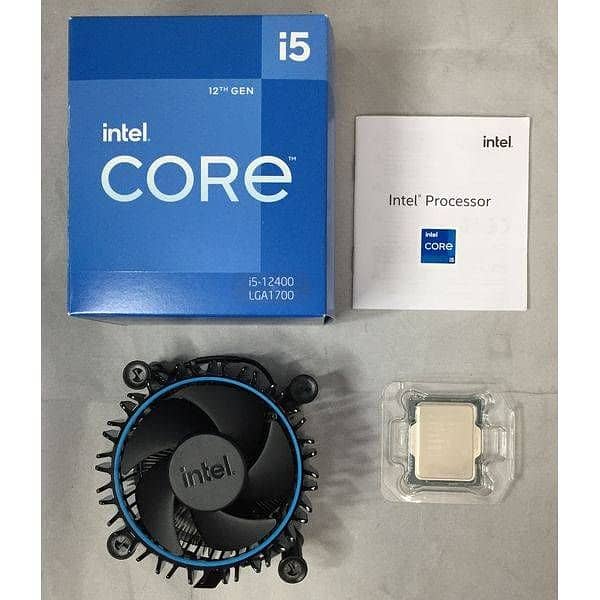 Intel Core  12th Generation Gaming Desktop Processors i3 / i5 box pack 3
