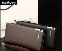 Unisex PU Leather Bi-Fold Long Wallet 0