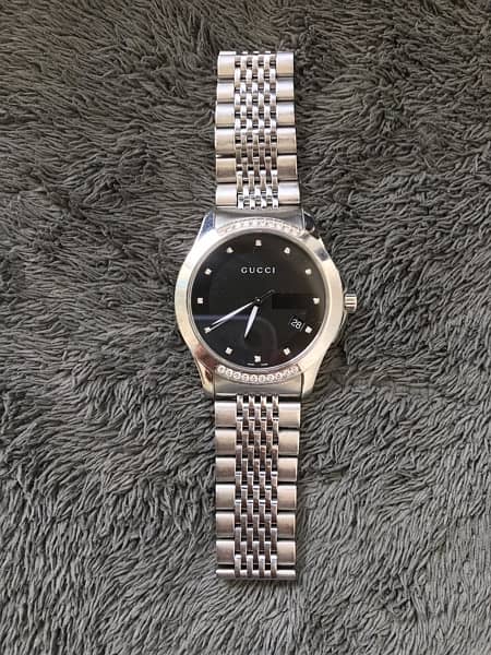 GUCCI G-TIMELESS 126.4 DIAMOND WATCH Swiss made only watch available 0