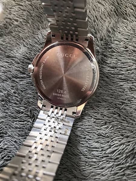 GUCCI G-TIMELESS 126.4 DIAMOND WATCH Swiss made only watch available 1