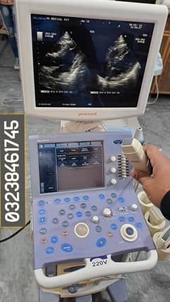 Aloka prosound 6 (LCD) echo japanese colour doppler ultrasound machine