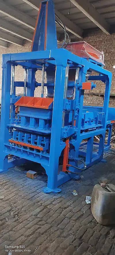 KM-15 single Trolley Concrete Tuff Tile, Blocks production machinery 5