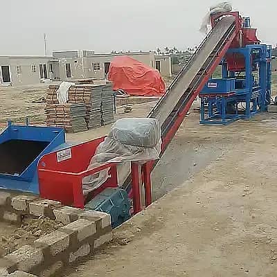 KM-15 single Trolley Concrete Tuff Tile, Blocks production machinery 12