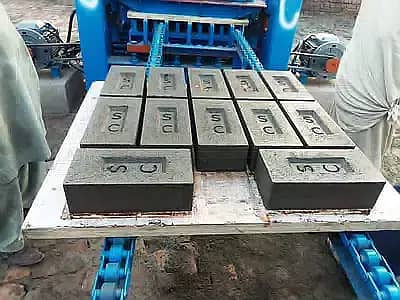 KM-15 single Trolley Concrete Tuff Tile, Blocks production machinery 14