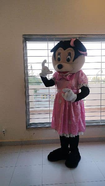 kids and children cartoon character & mascot costume 3