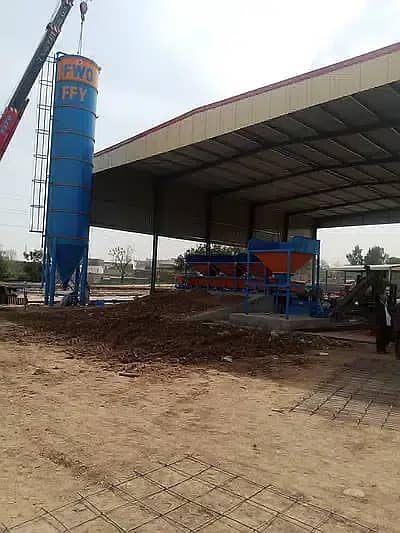 Pan Mixer Machine for concrete Colour and chemical mixer 4