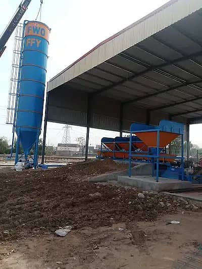 Pan Mixer Machine for concrete Colour and chemical mixer 5