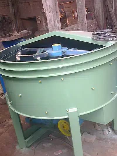 Pan Mixer Machine for concrete Colour and chemical mixer 3