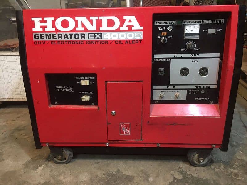 Honda Generator 4KVA 3