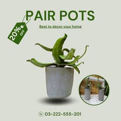 Flower pots/artificial plants/flower vase /decor item/mini flower pots
