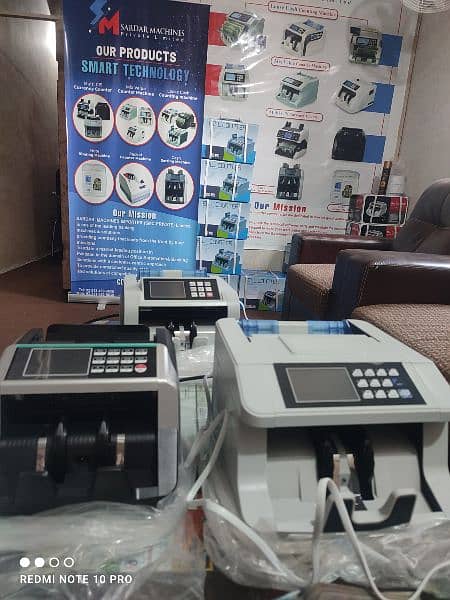 Cash currency note counting machine in Pakistan with fake note detect 7