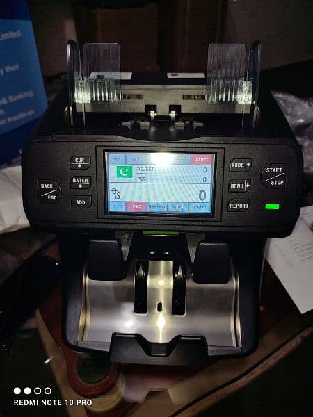 Cash currency note counting machine in Pakistan with fake note detect 8
