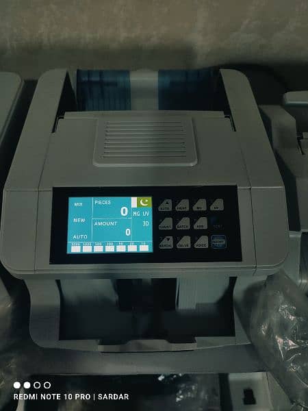 Cash currency note counting machine with fake note detect Union brand 14