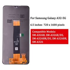 LCD of Samsung A32 5G (SM-A326B) Pulled