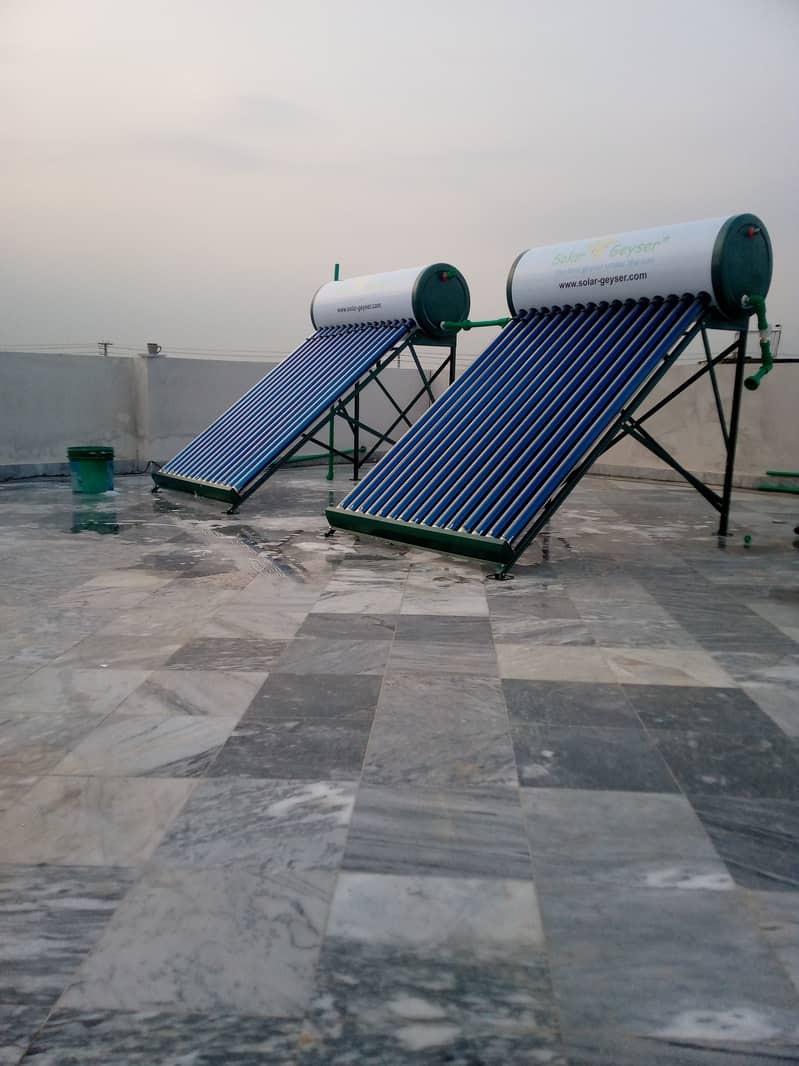 Get Zero Gas Bill, FREE HOT WATER,Solar Geyser,Delivery All Pakistan 1