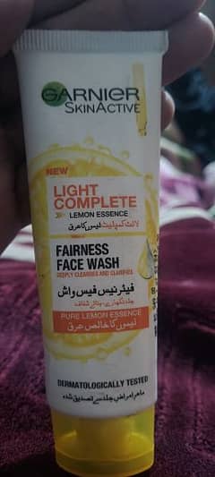 garnier face wash 50ml available