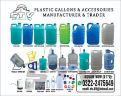 JERRY CANS WATER GALLONS WATER BOTTLES