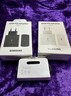 Samsung 45W PD original charger With orignal Cable 0