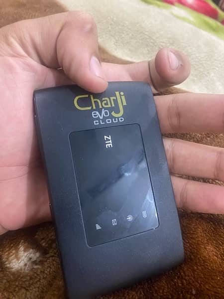 evo chargi  device for internet All sim working only 10 days used 2