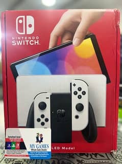 NINTENDO SWITCH  OLED ALMOST NEW at MY GAMES