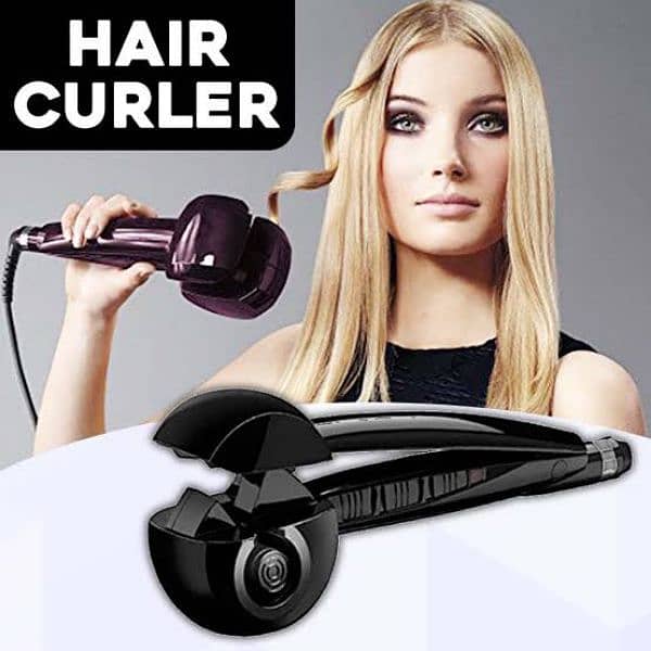 Automatic Perfect Curl Secret Hair Curler Machine - 230°C 0