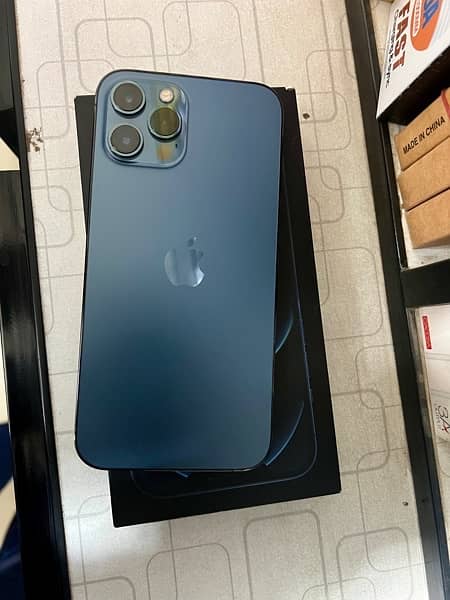 iphone 12 pro max 256GB with complete box 1